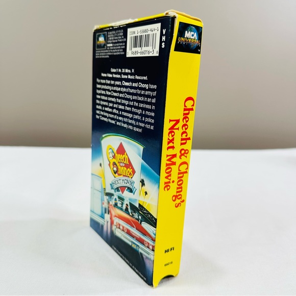 🎀 CHEECH & CHONG’S NEXT MOVIE VHS 🎥 🍿 1980 UNIVERSAL CITY STUDIOS 👍 GOOD - Picture 4 of 7